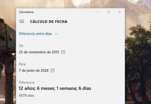 Calculadora do Windows 10 agora calcula a diferença entre datas ...