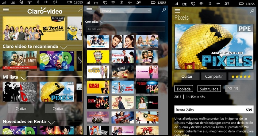 Claro Vídeo, outro Netflix, disponível para Windows 10 Mobile e PC -  Windows Club