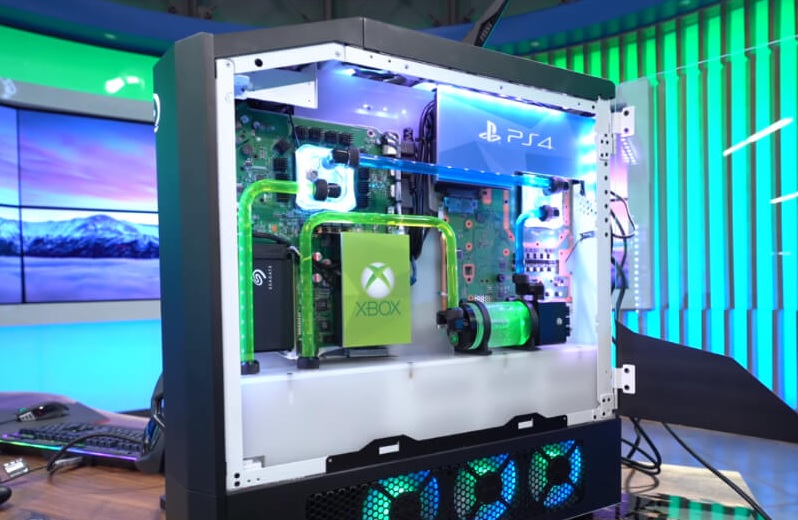 Esta é a máquina que combina jogos para PC, Xbox One, PS4 e Nintendo Switch  - Windows Club
